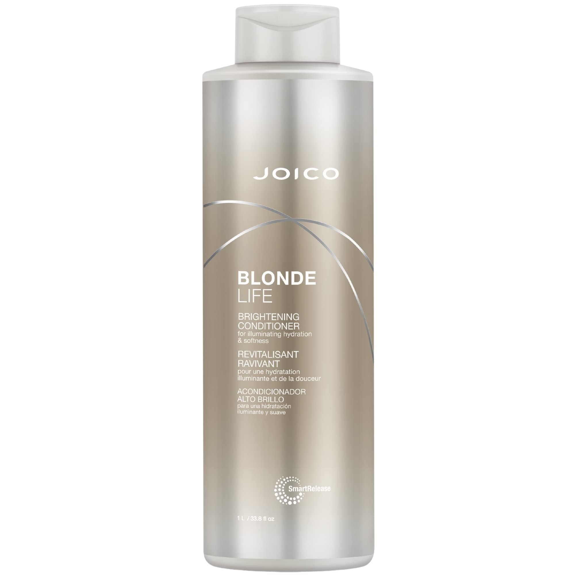 Acondicionador Joico Blonde Life Brightening 1l Para Cabello Rubio - Venta Internacional.