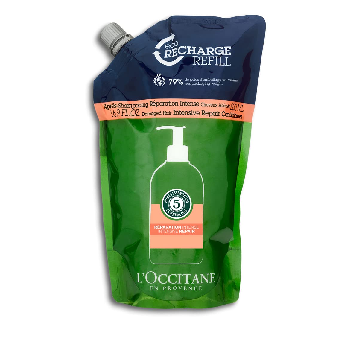 Acondicionador L'occitane Intensive Repair, 500 Ml, Recambio - Venta Internacional.