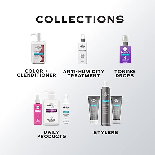 Foto 8 pulgar | Acondicionador Sin Enjuague Keracolor Keratin Para Cabello Teñido - Venta Internacional.