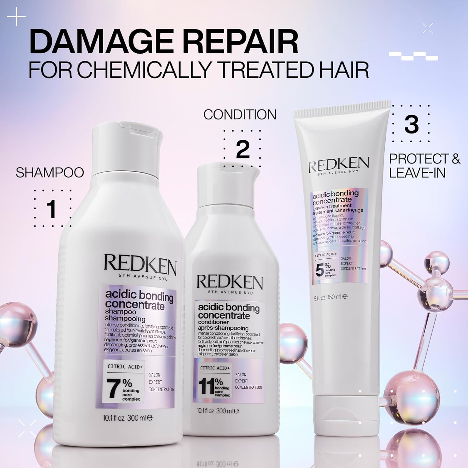 Foto 8 pulgar | Acondicionador Sin Enjuague Redken Bonding Acidic 30 Ml Para Cabello Dañado - Venta Internacional.