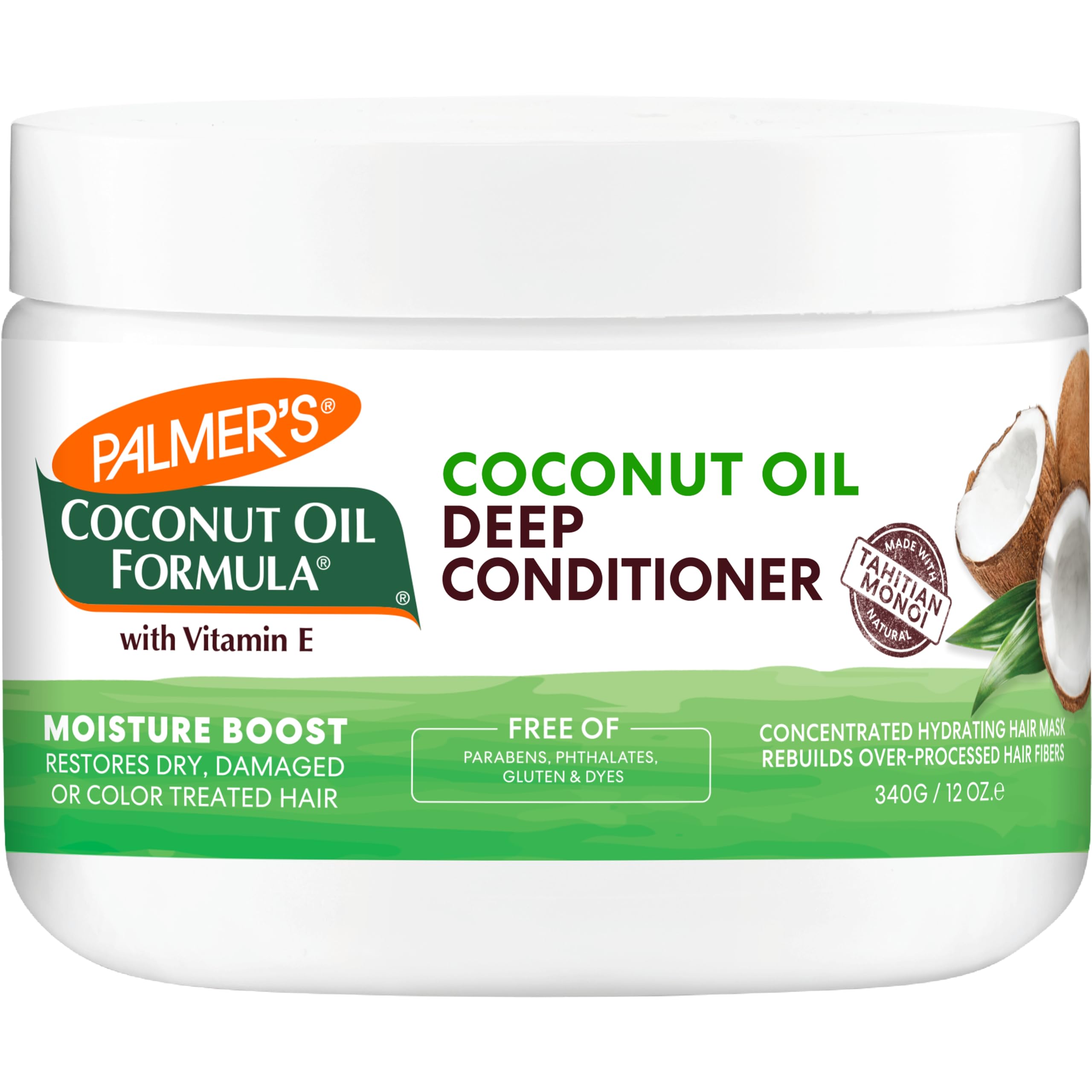 Acondicionador Para El Cabello Palmer's Coconut Oil, 355 Ml, Moisture Boost - Venta Internacional.