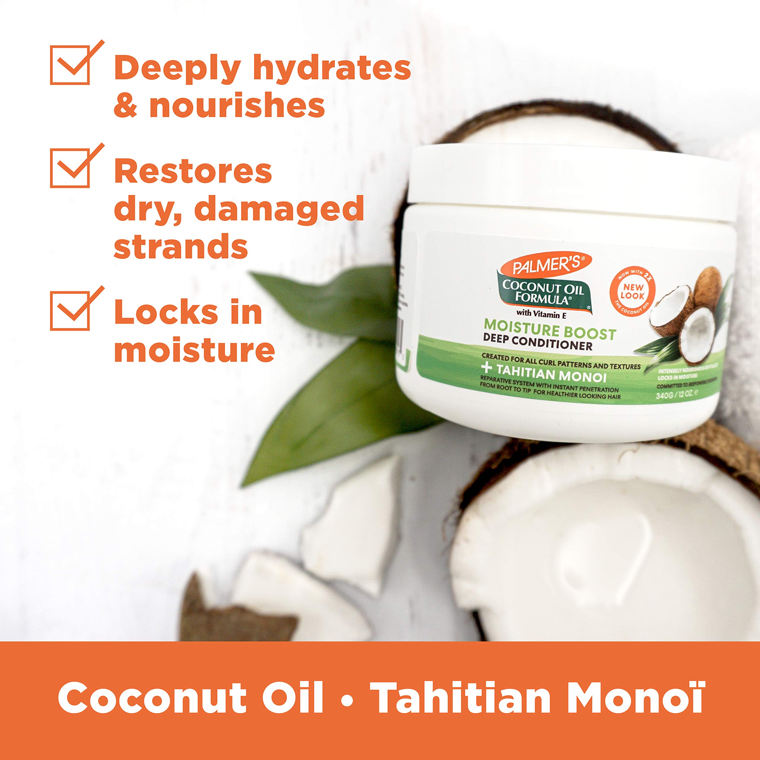 Foto 5 pulgar | Acondicionador Para El Cabello Palmer's Coconut Oil, 355 Ml, Moisture Boost - Venta Internacional.