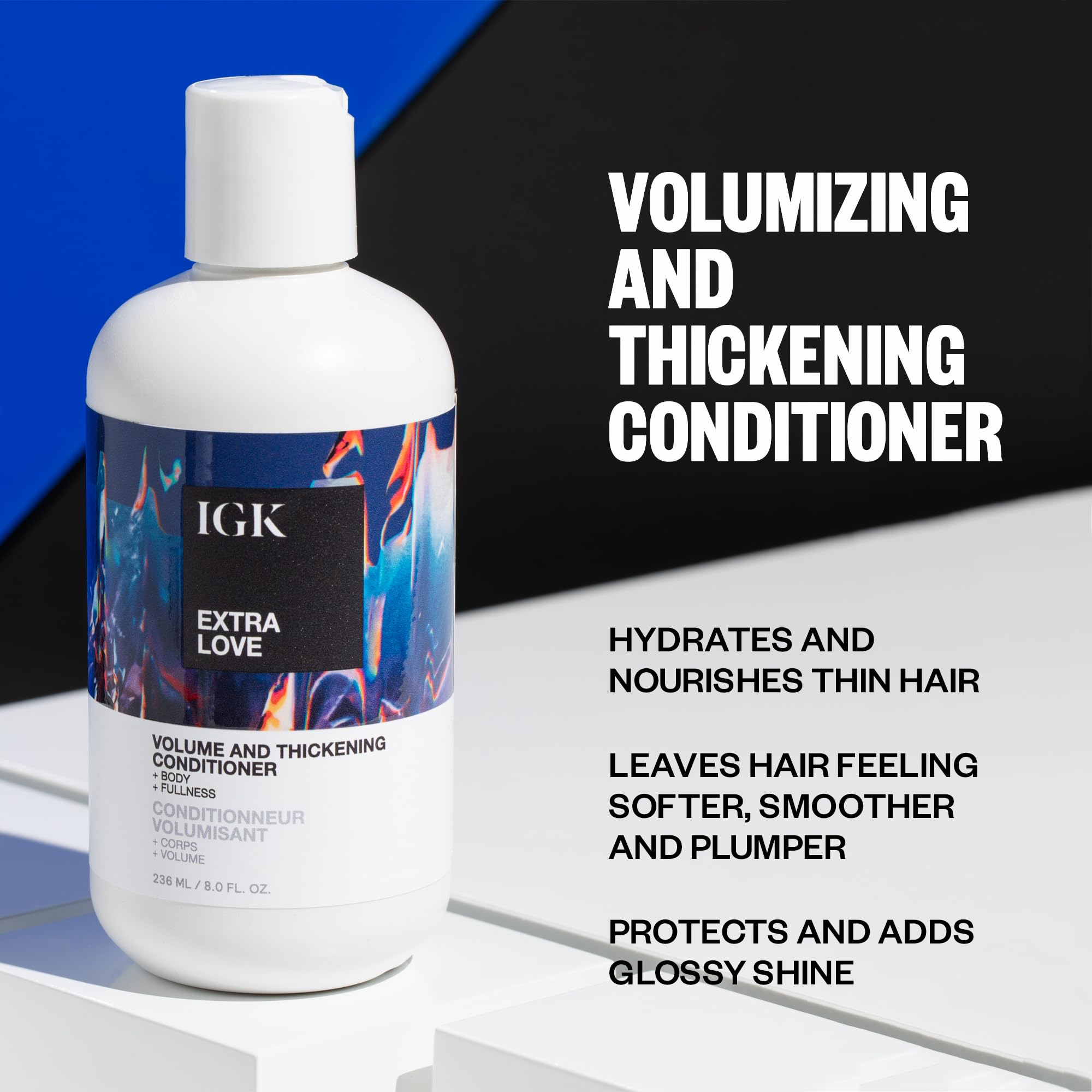 Foto 3 pulgar | Acondicionador Igk Extra Love Volume & Thickening 240 Ml Vegan - Venta Internacional.