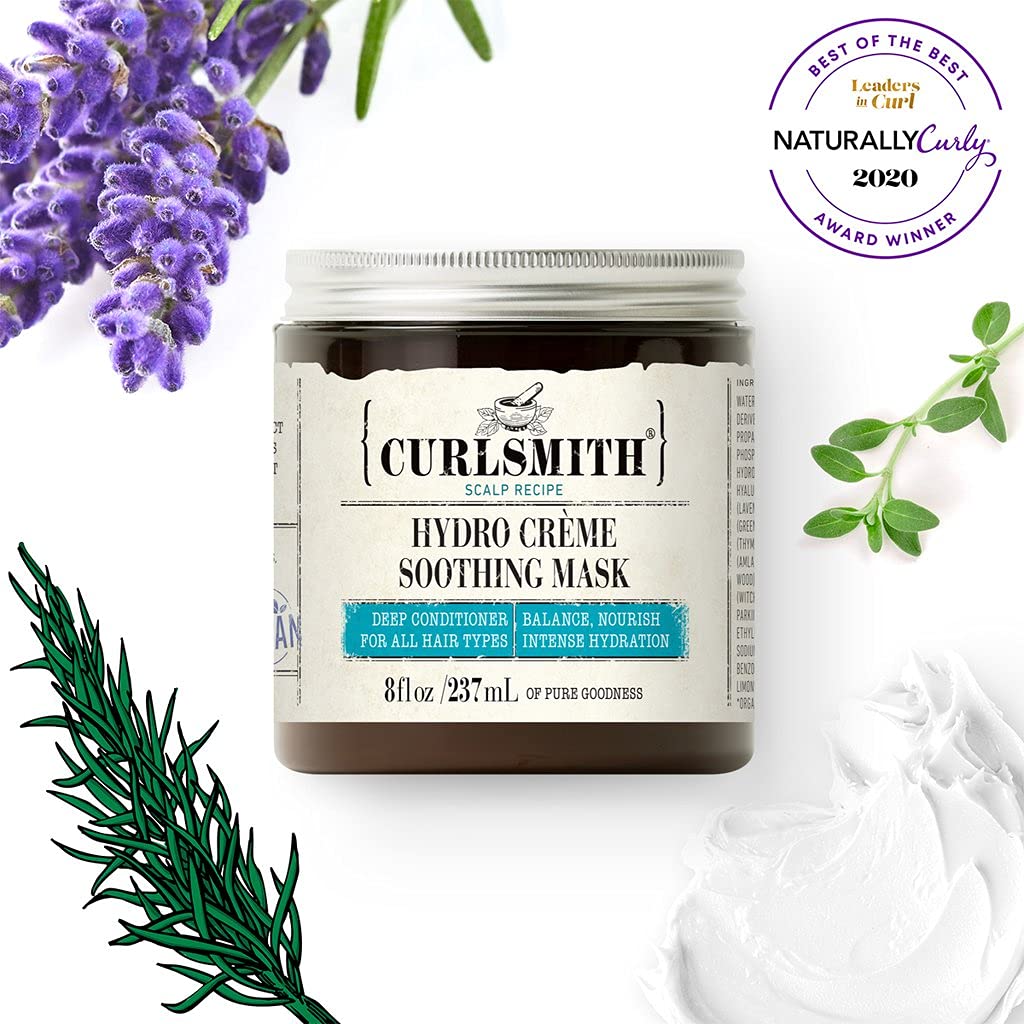 Foto 7 | Acondicionador Profundo Curlsmith Hydro Crème Mascarilla Calmante 240 Ml - Venta Internacional.