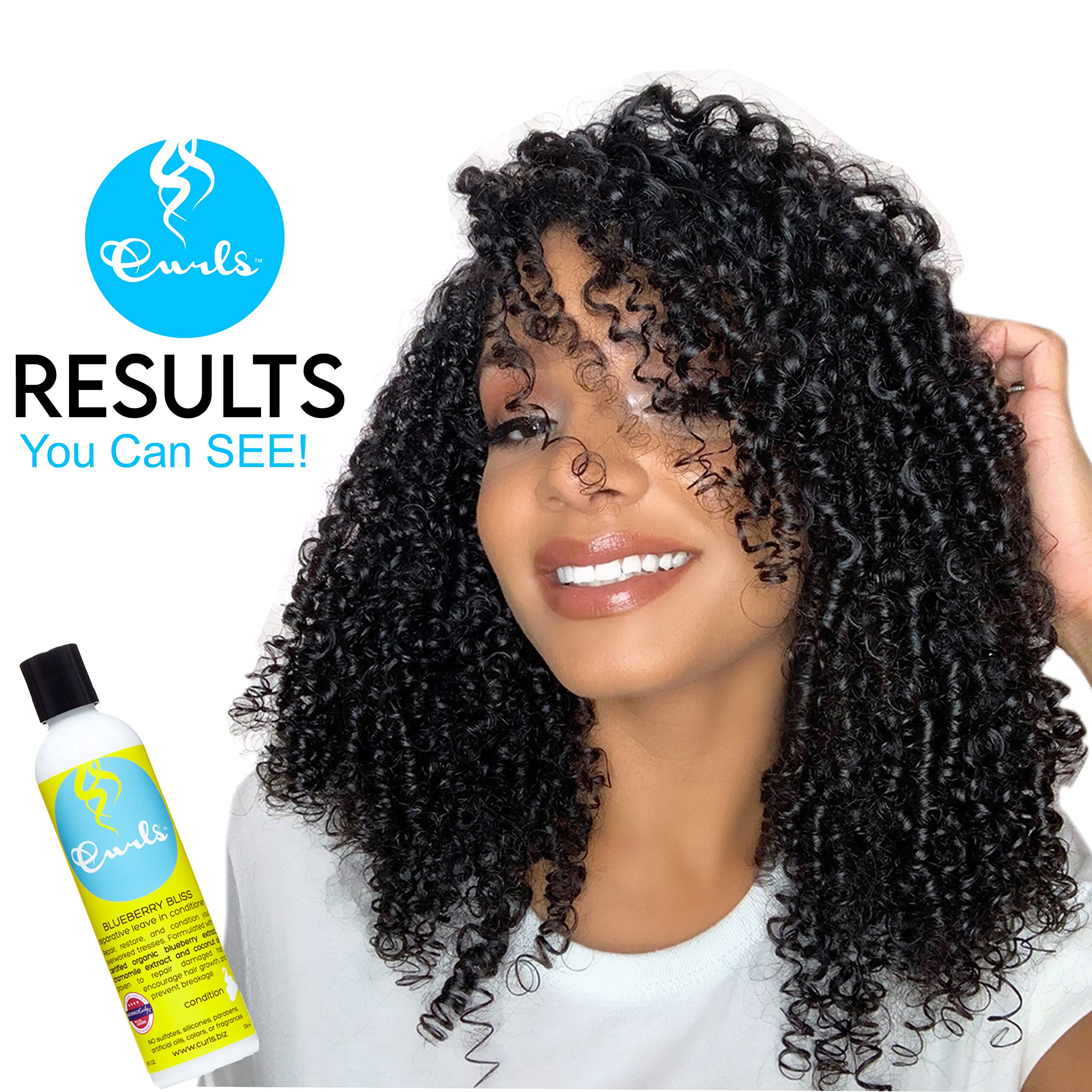 Foto 2 | Acondicionador Leave In Curls Blueberry Bliss Reparative 355 Ml - Venta Internacional.