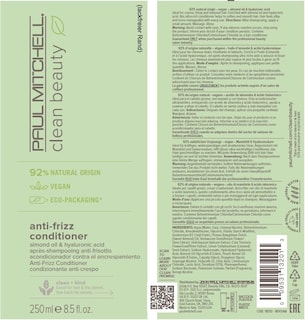 Foto 7 | Acondicionador Paul Mitchell Clean Beauty Anti-encrespamiento 250 Ml - Venta Internacional.