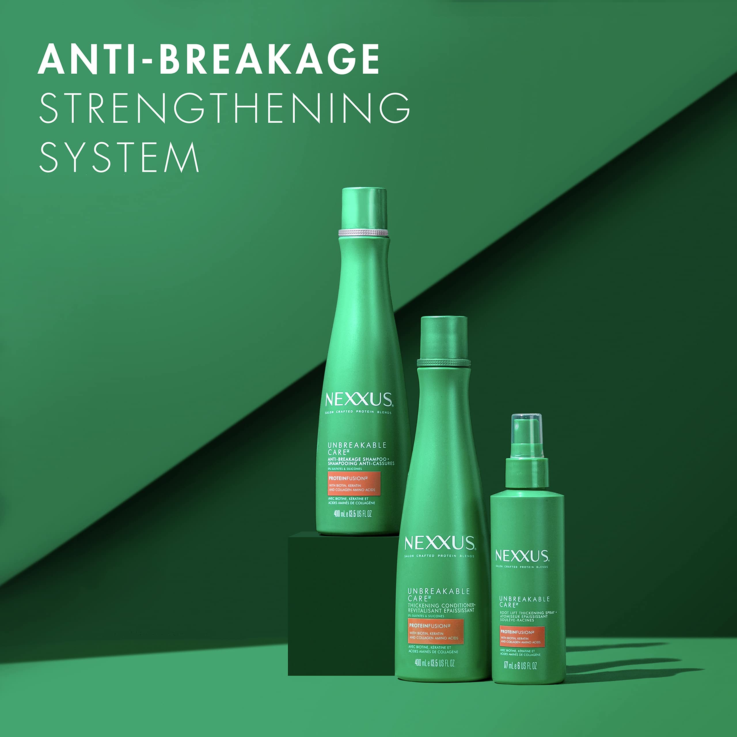 Foto 6 pulgar | Acondicionador Nexxus Unbreakable Care, Espesante, 400 Ml, Para Cabello Fino - Venta Internacional.