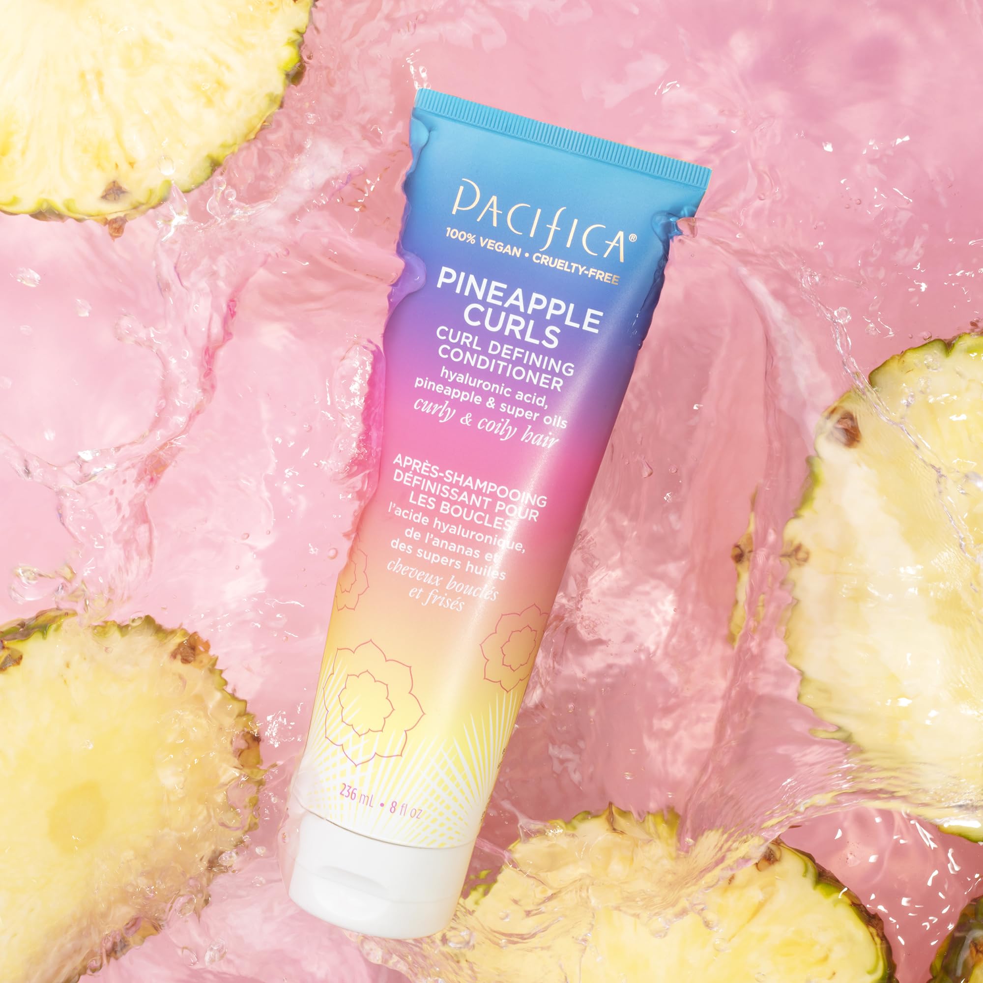 Foto 5 | Acondicionador Pacifica Beauty Pineapple Curls Defining 100% Vegano - Venta Internacional.
