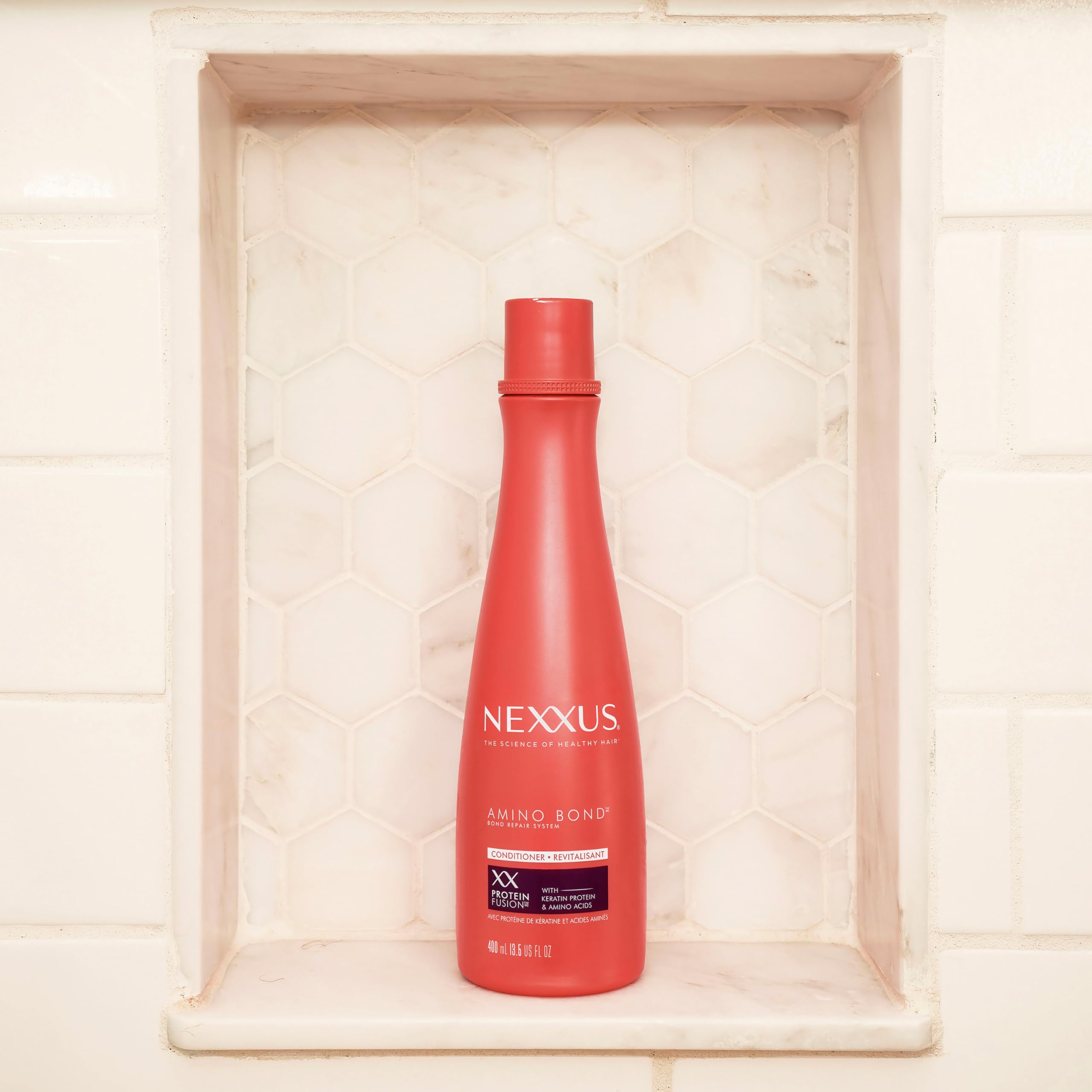 Foto 5 pulgar | Acondicionador Nexxus Amino Bond Para Todo Tipo De Cabello Dañado, 400 Ml - Venta Internacional.