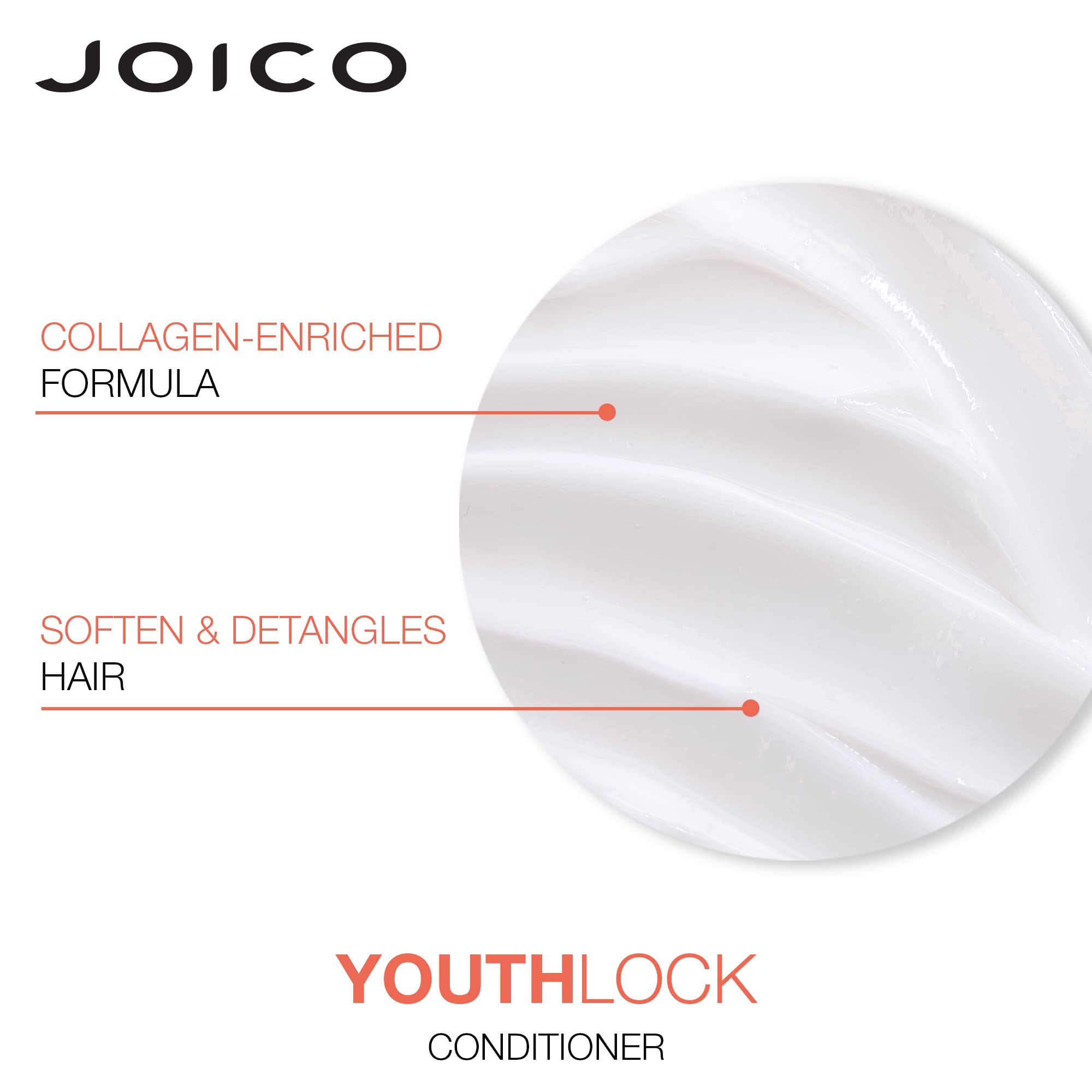 Foto 6 pulgar | Acondicionador Joico Youthlock Con Colágeno, 1 Litro, Hidrata Y Suaviza - Venta Internacional.