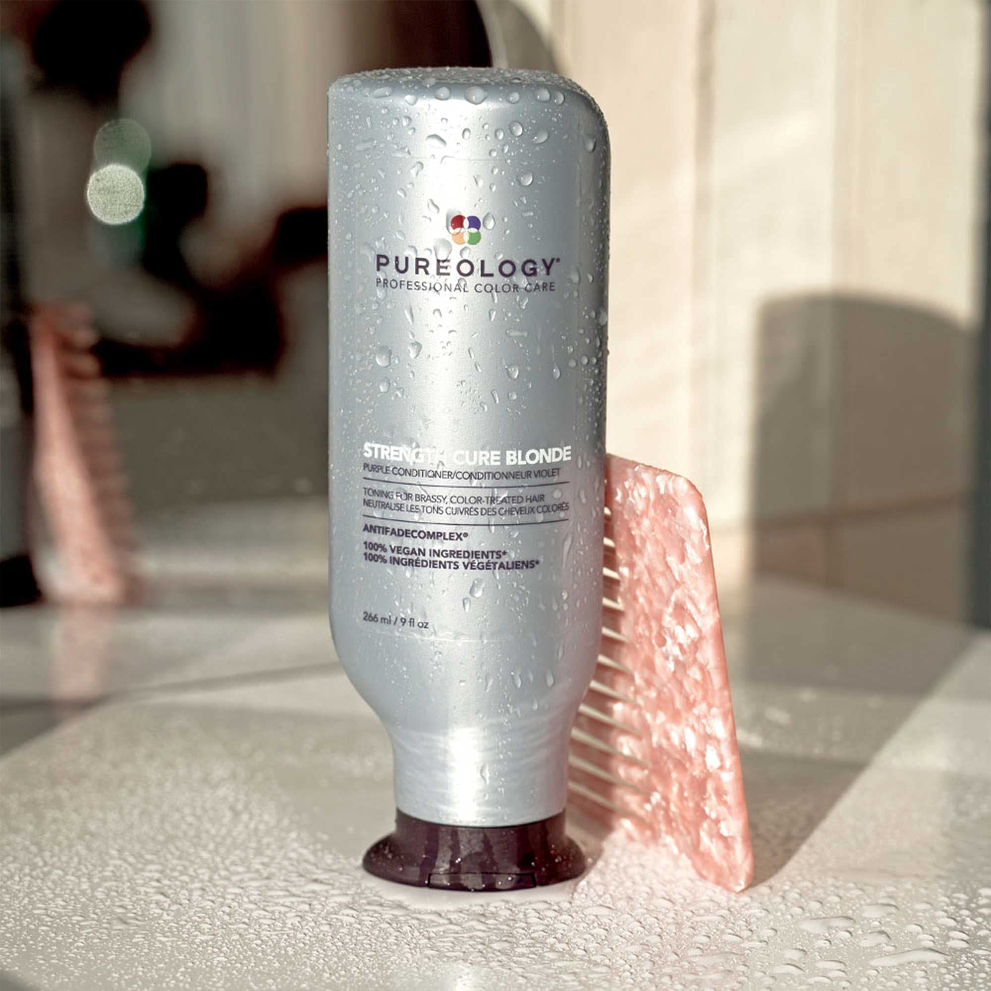 Foto 8 pulgar | Acondicionador Pureology Strength Cure Blonde Purple 265 Ml - Venta Internacional.