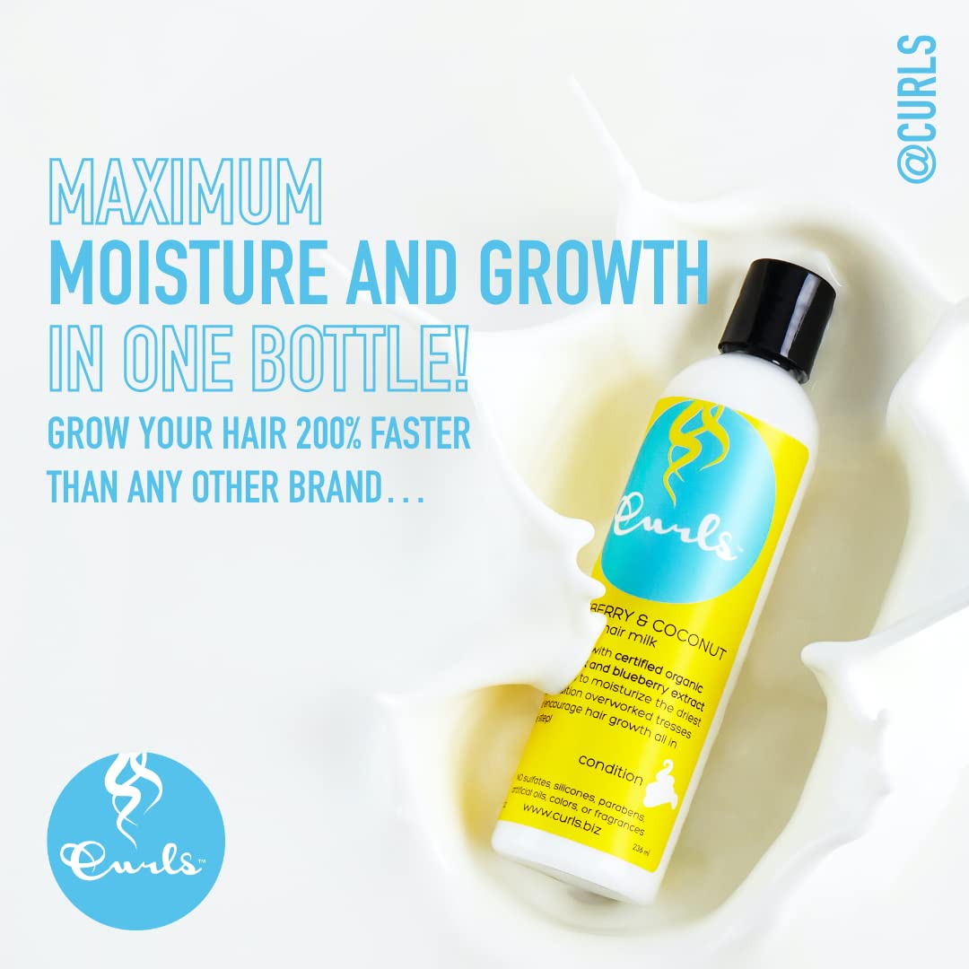 Foto 2 | Acondicionador Y Moldeador Leave In Curls Blueberry Bliss 240 Ml - Venta Internacional.