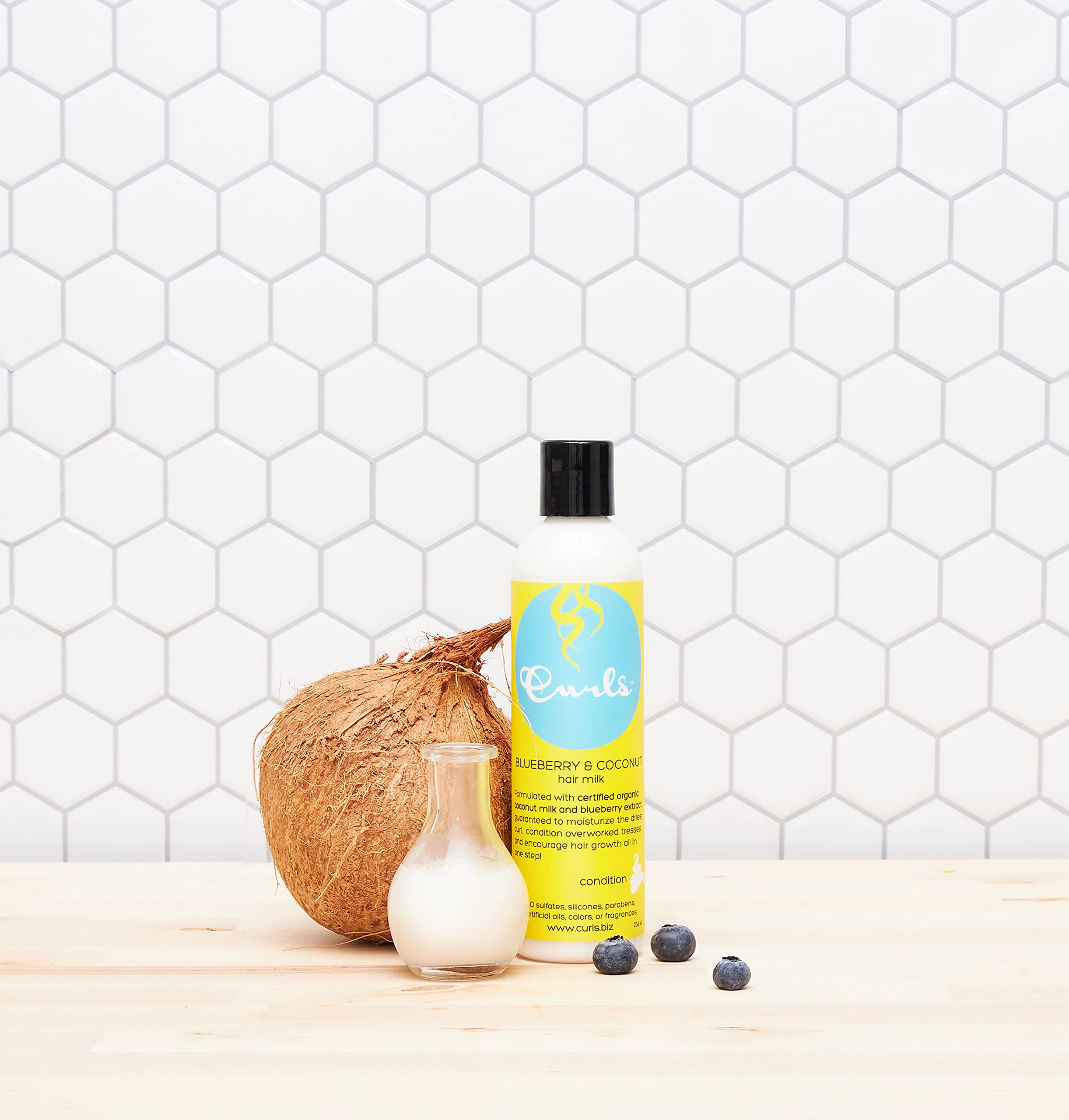 Foto 3 | Acondicionador Y Moldeador Leave In Curls Blueberry Bliss 240 Ml - Venta Internacional.