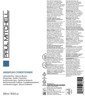 Foto 7 | Acondicionador Paul Mitchell Awapuhi Lightweight Rinse 300 Ml - Venta Internacional.