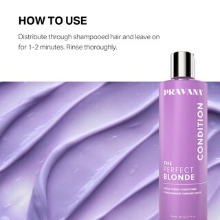 Foto 3 | Acondicionador Pravana The Perfect Blonde Purple Tonificante 60 Ml - Venta Internacional.