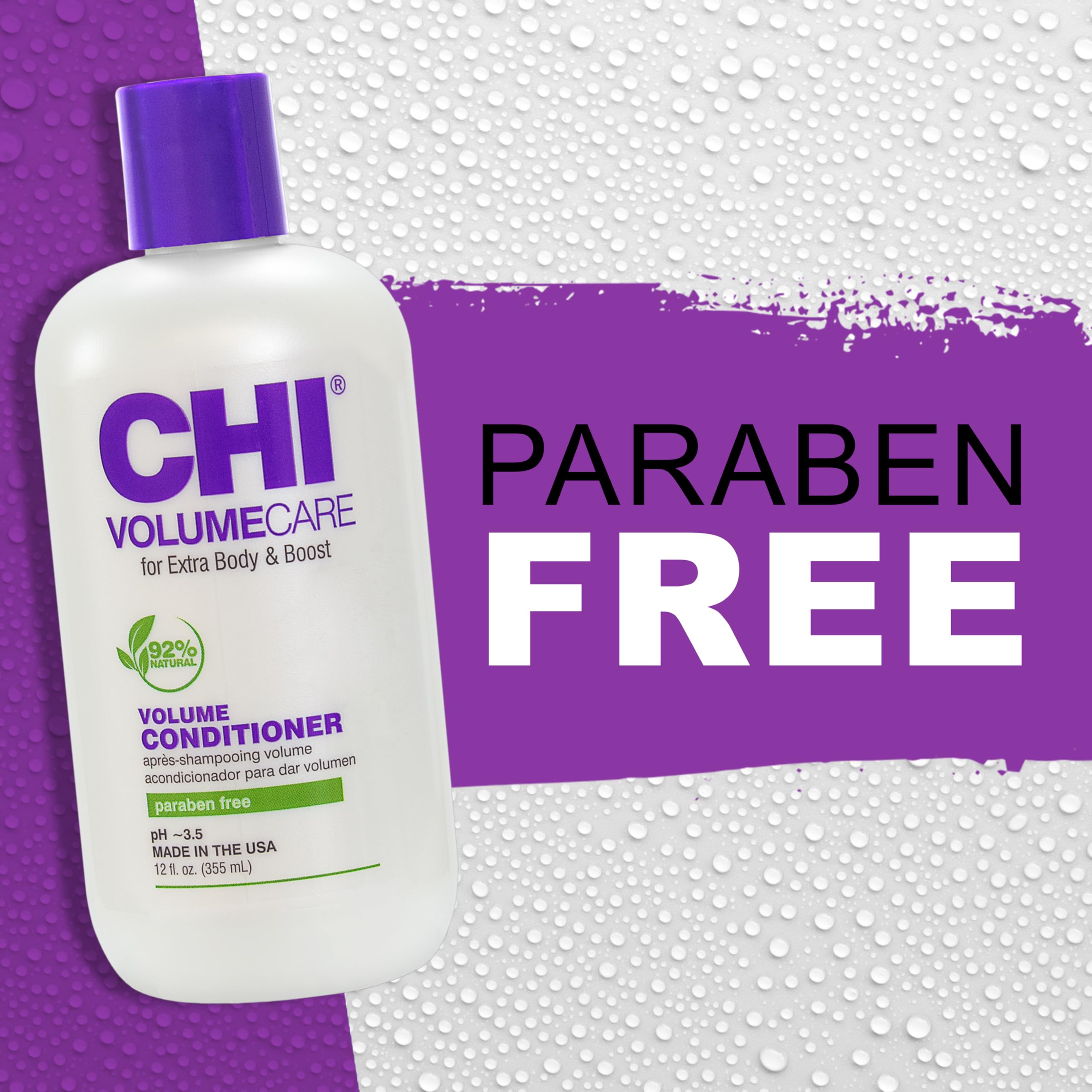 Foto 5 | Acondicionador Chi Volumecare Voluminizador 355 Ml Para Cabello Fino - Venta Internacional.