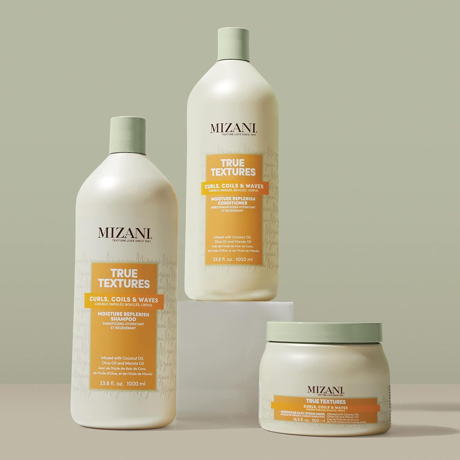 Foto 7 pulgar | Acondicionador Mizani Moisture Replenish 1l Para Todo Tipo De Cabello - Venta Internacional.