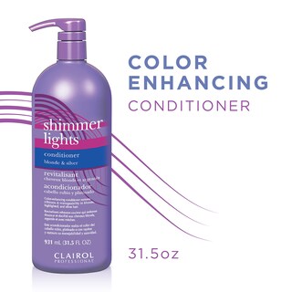 Foto 2 | Acondicionador Clairol Professional Shimmer Lights Purple 930 Ml - Venta Internacional.