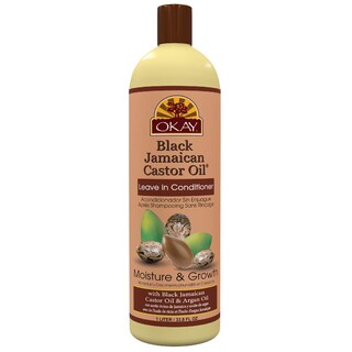 Foto 1 | Acondicionador Sin Enjuague Okay Black, Aceite De Ricino Jamaicano, 1 Litro - Venta Internacional.