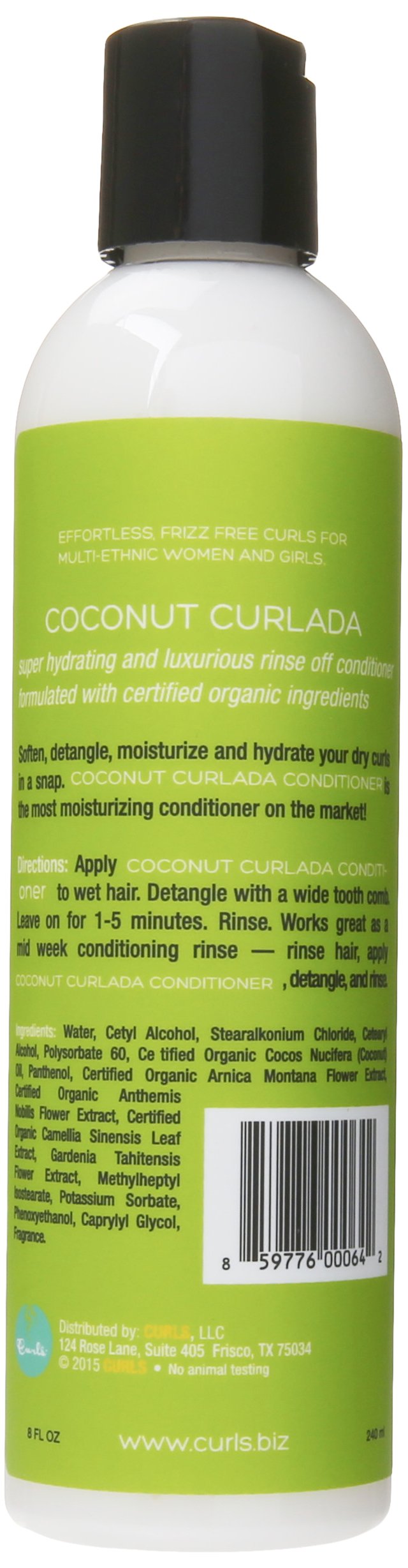 Foto 4 pulgar | Acondicionador Curls Coconut Curlada 240 Ml - Venta Internacional.