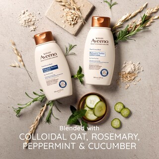 Foto 5 | Acondicionador Aveeno Fresh Greens Blend Para Dar Volumen, 355 Ml - Venta Internacional.