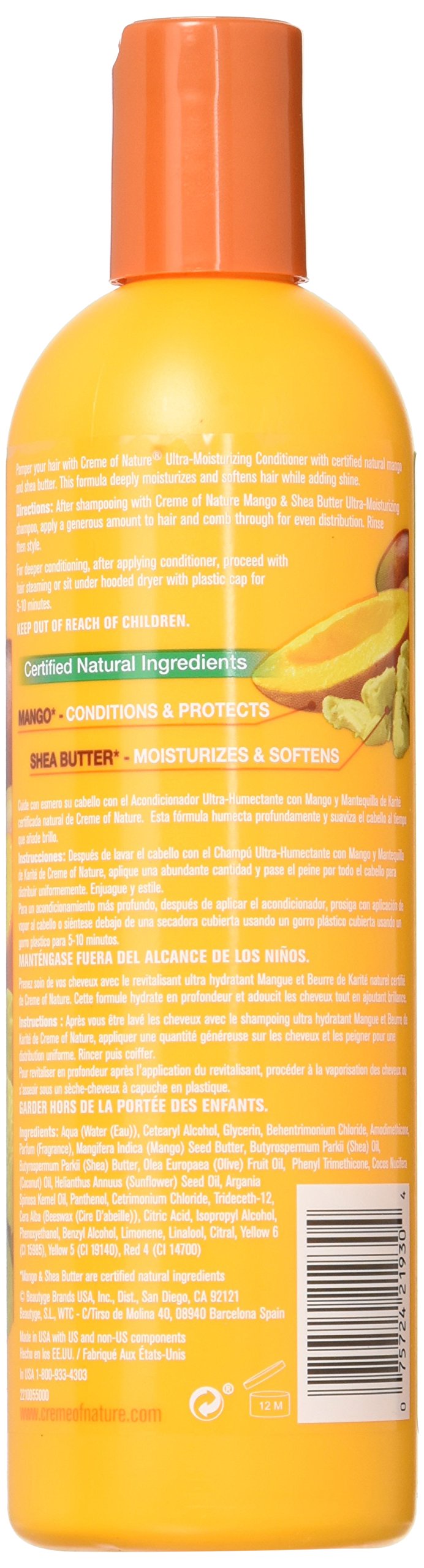 Foto 3 pulgar | Acondicionador Creme Of Nature Ultra Hidratante 360 Ml (paquete De 2) - Venta Internacional.