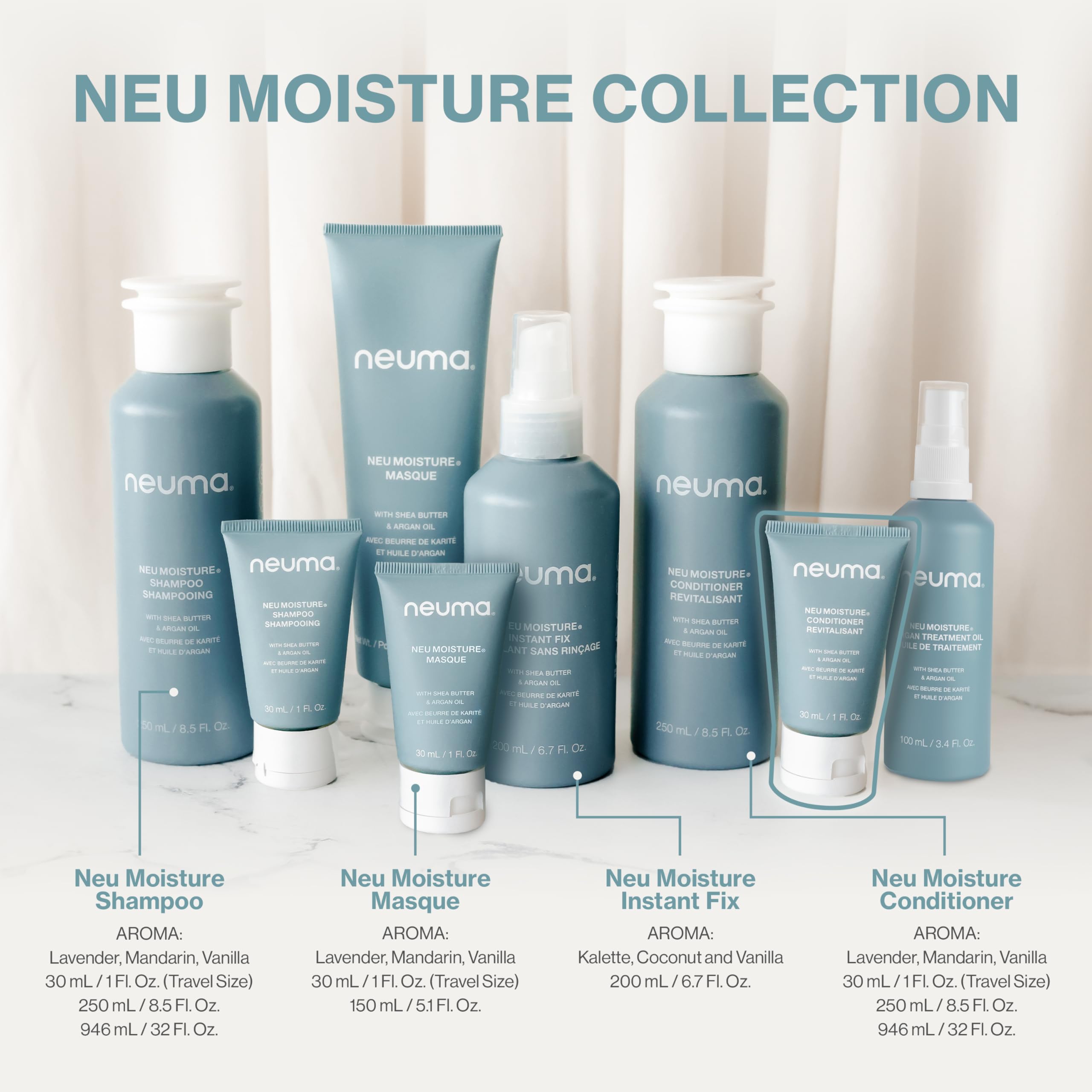 Foto 6 | Acondicionador Neuma Neu Moisture 30 Ml, Tamaño De Viaje, Con Manteca De Karité - Venta Internacional.