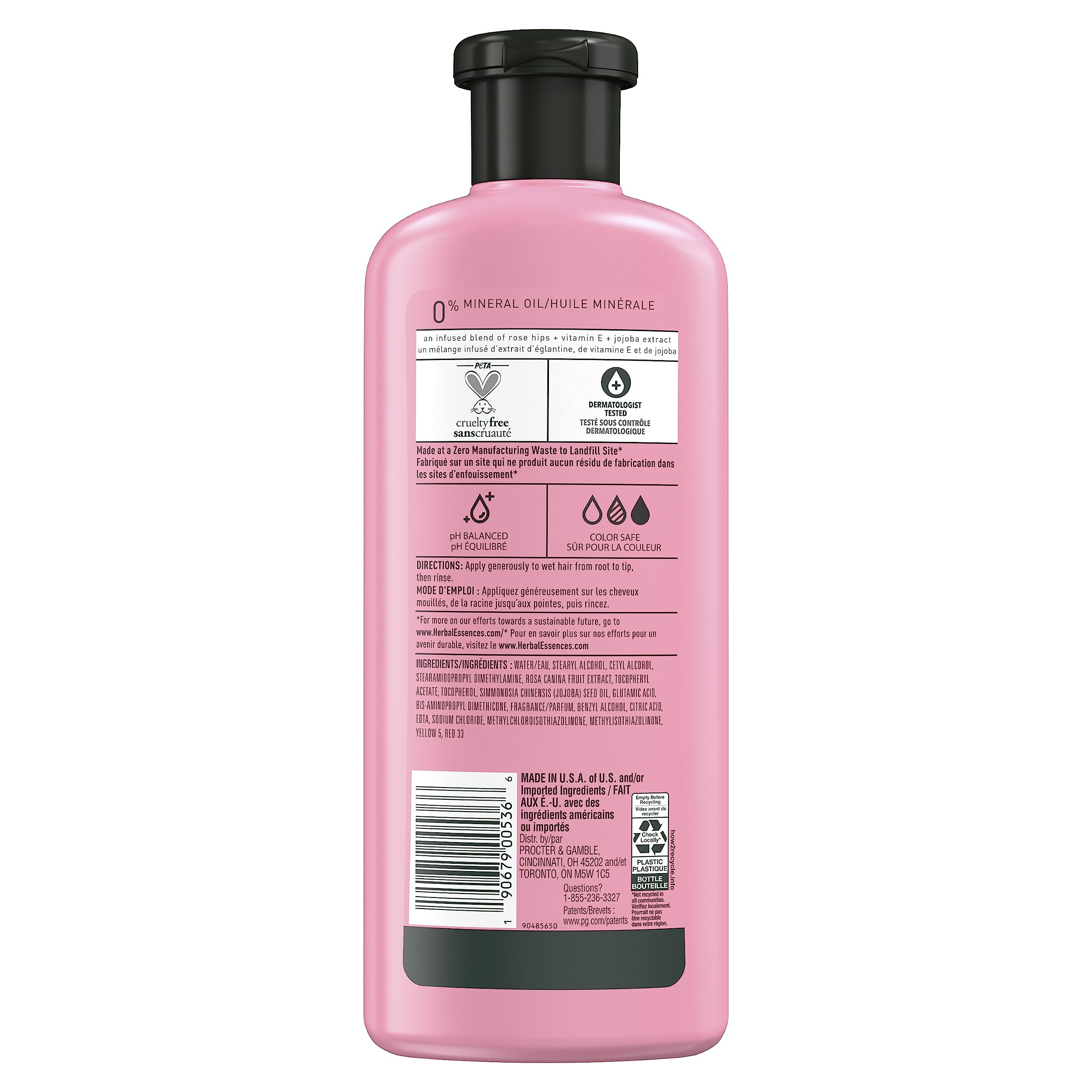 Foto 3 pulgar | Acondicionador Herbal Essences Rose Hips Smooth 400 Ml - Venta Internacional.