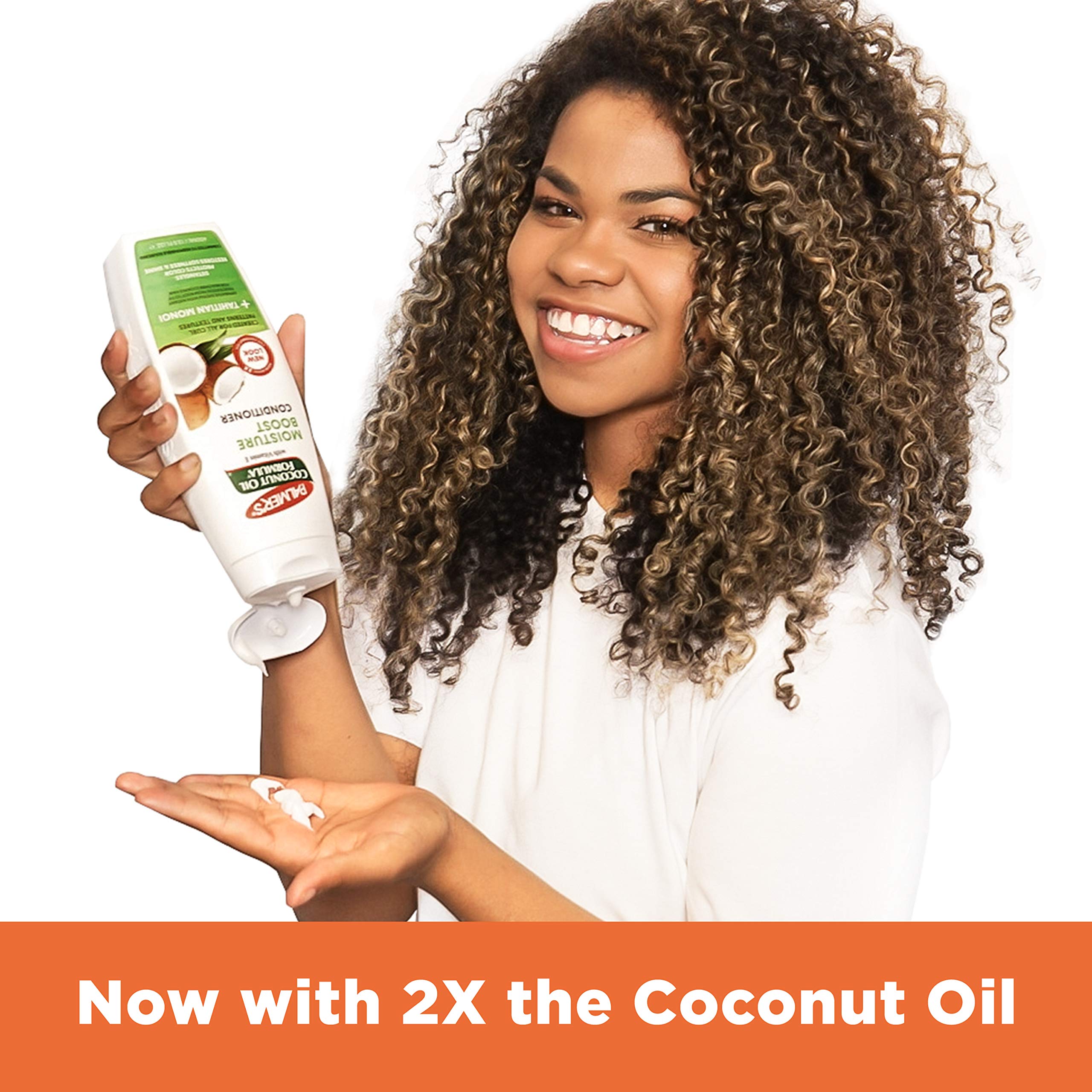 Foto 3 pulgar | Acondicionador Palmer's Coconut Oil Moisture Boost 400 Ml - Venta Internacional.