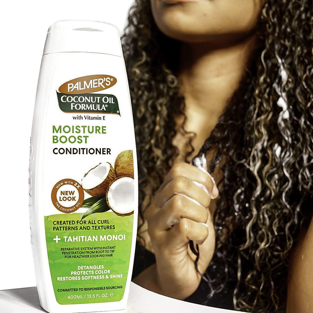 Foto 7 pulgar | Acondicionador Palmer's Coconut Oil Moisture Boost 400 Ml - Venta Internacional.