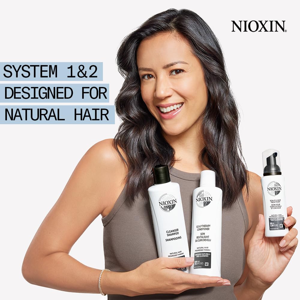 Foto 6 pulgar | Acondicionador Nioxin System 2 Scalp Therapy, 1 Litro, Para Cabello Fino - Venta Internacional.