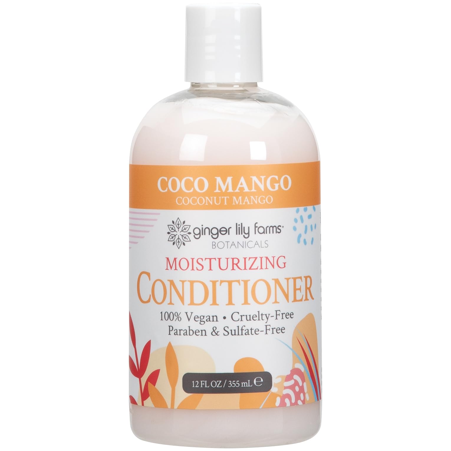 Foto 2 | Acondicionador Hidratante Ginger Lily Farms, Coco Y Mango, 360 Ml X 6 - Venta Internacional.