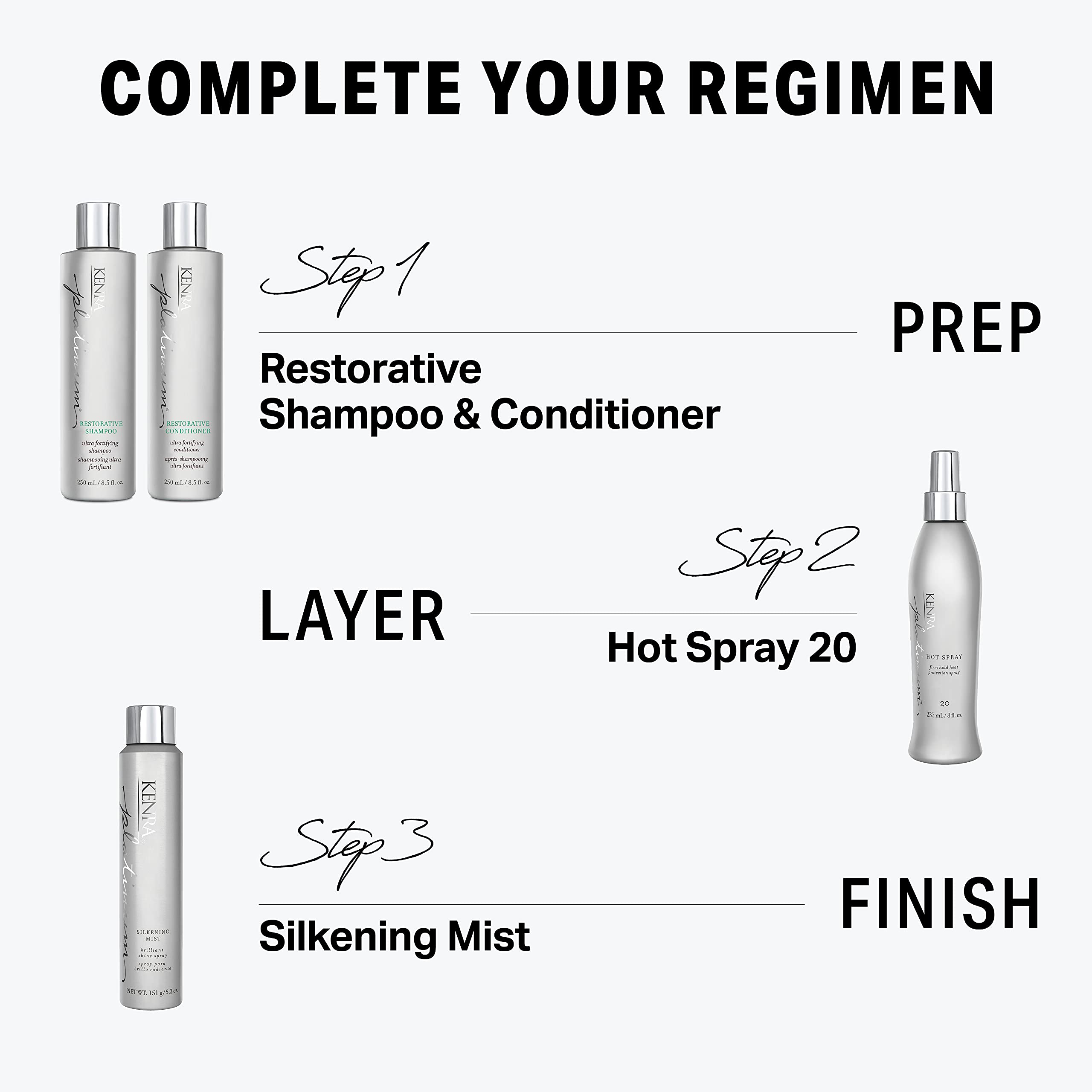 Foto 6 | Acondicionador Kenra Platinum Restorative Ultra Fortifying 250 Ml - Venta Internacional.