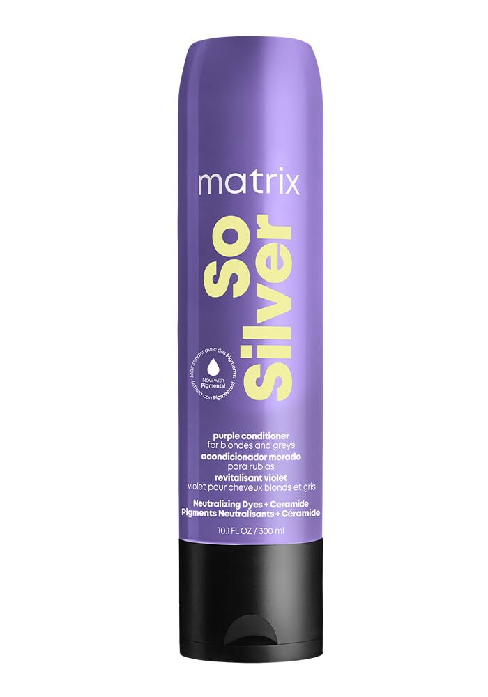 Foto 2 pulgar | Acondicionador Matrix So Silver Purple Para Rubias Y Grises - Venta Internacional.