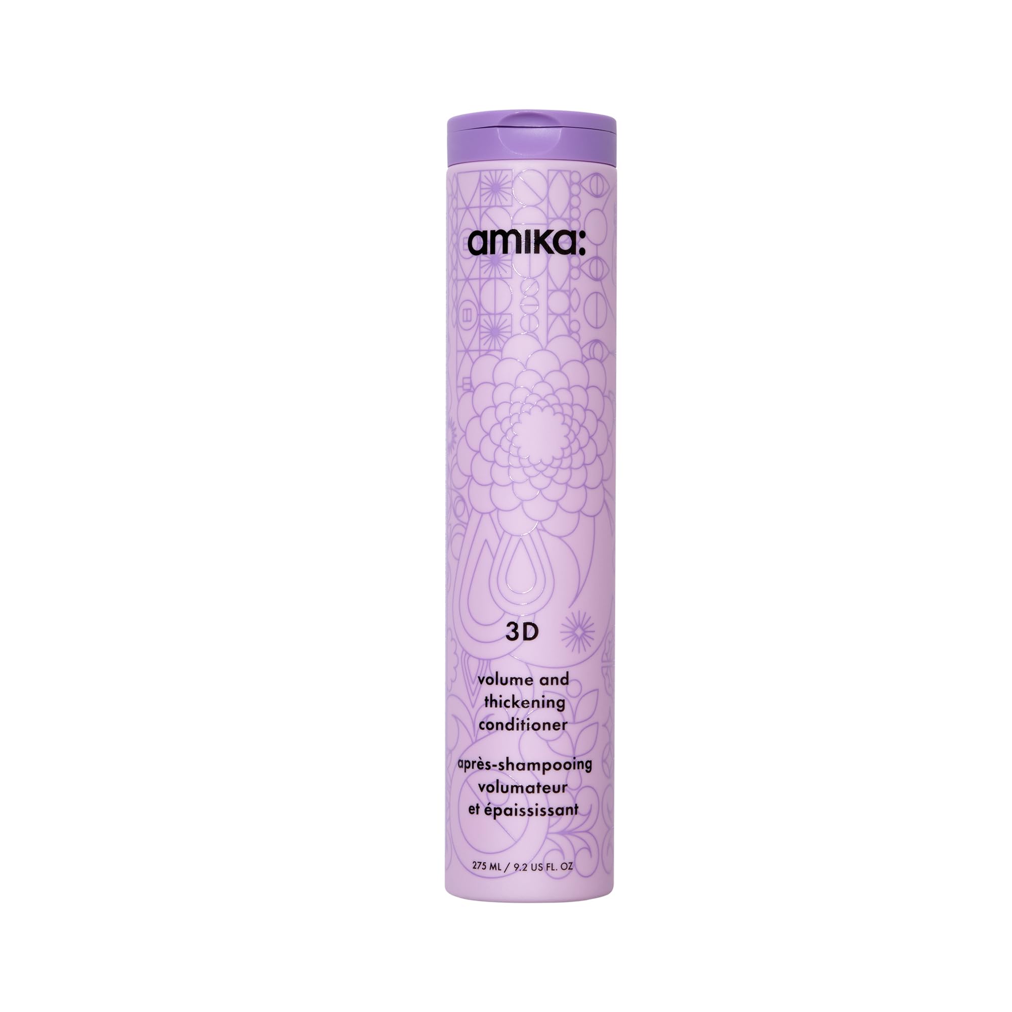 Acondicionador Amika 3d Volume & Thickening Para Cabello Más Voluminoso - Venta Internacional.