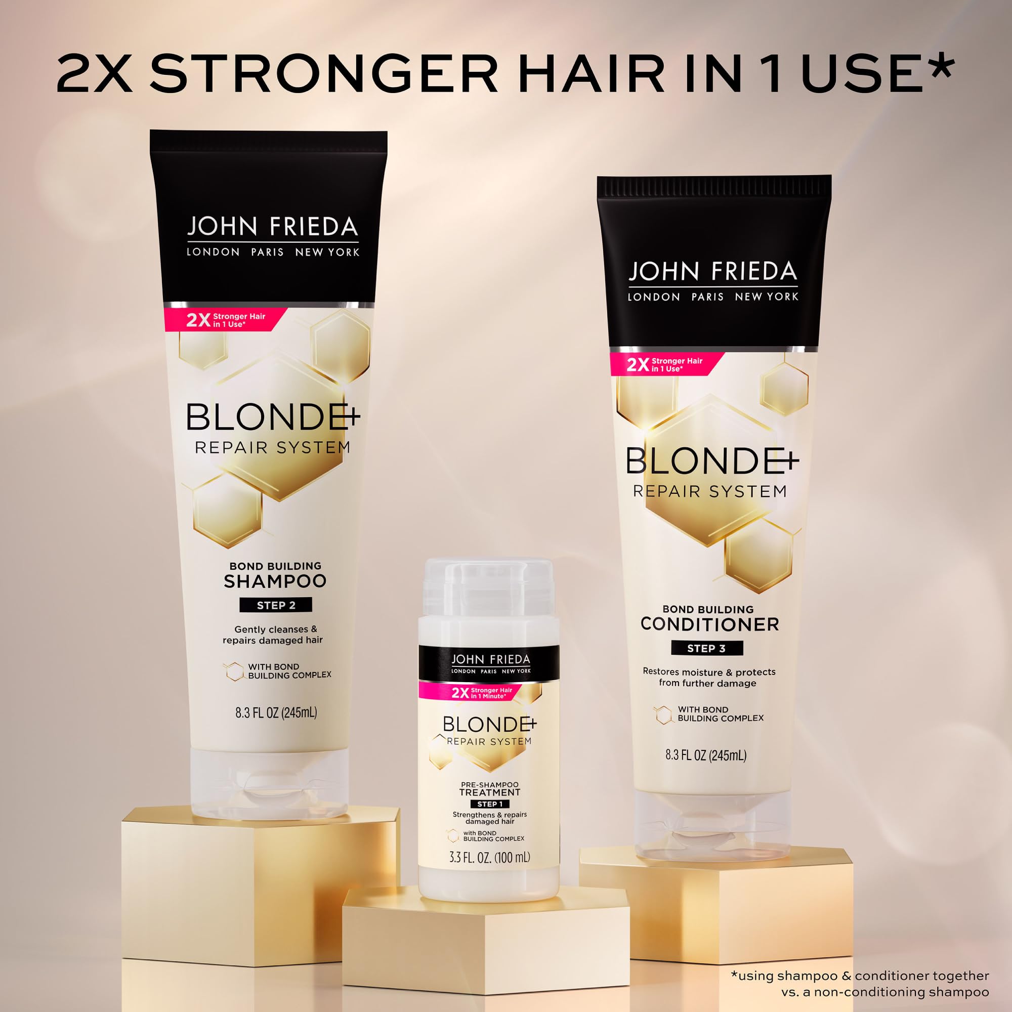 Foto 5 | Acondicionador John Frieda Blonde+ Hair Repair Bond 245 Ml - Venta Internacional.