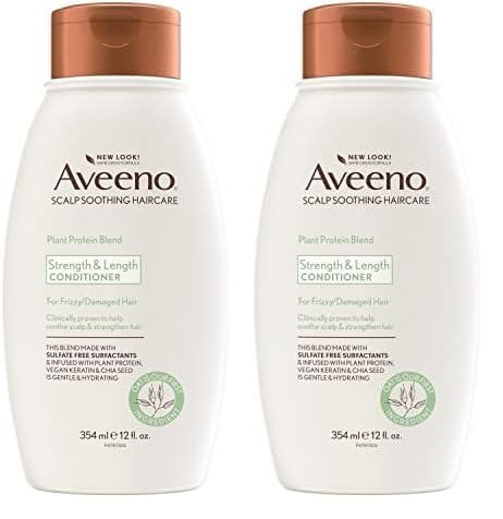 Foto 2 pulgar | Acondicionador Aveeno, Mezcla De Proteínas Vegetales, 360 Ml (paquete De 2) - Venta Internacional.