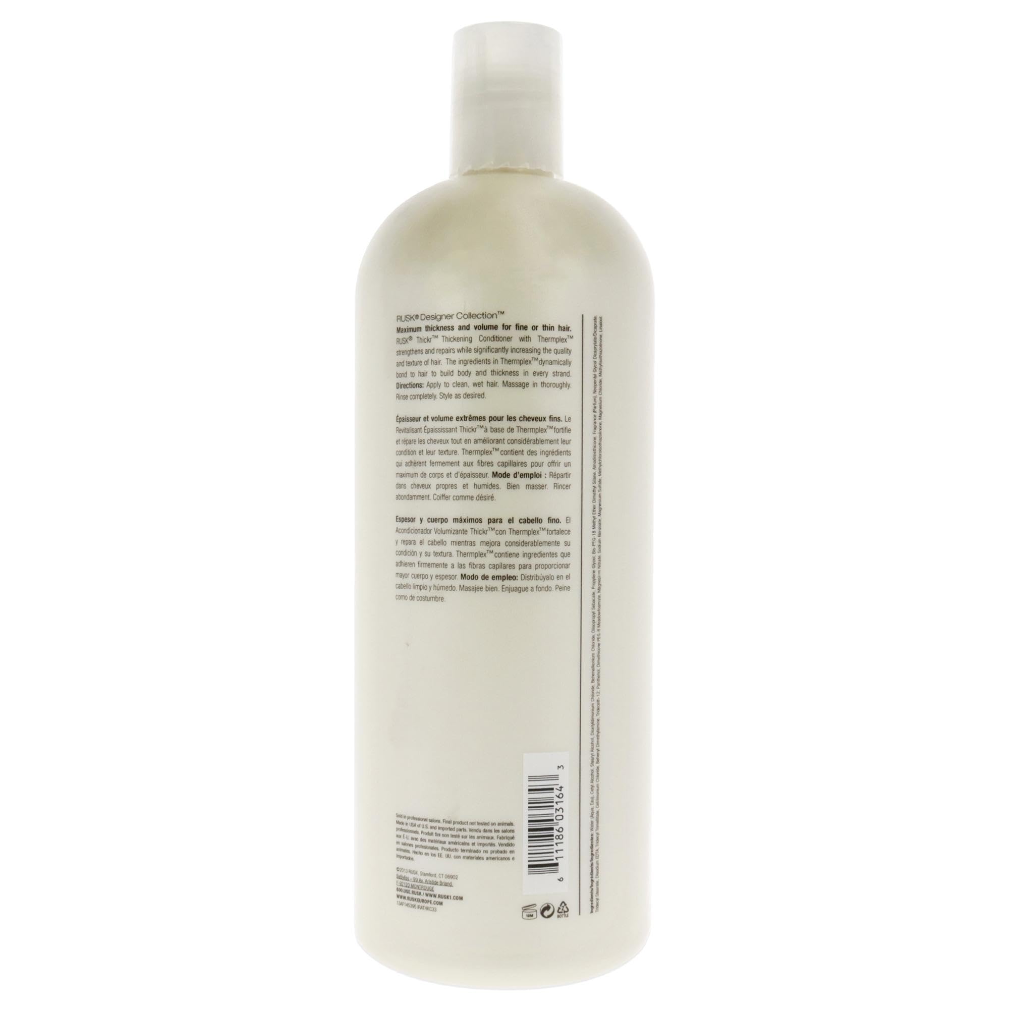 Foto 2 | Acondicionador Rusk Designer Collection Thickening 1l - Venta Internacional.