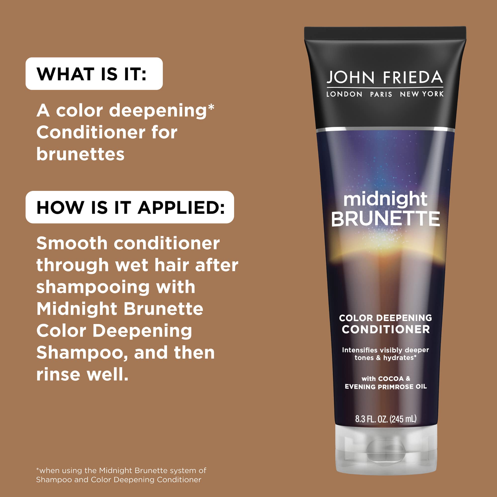 Foto 7 pulgar | Acondicionador John Frieda Brilliant Brunette Visibly Deeper 245 Ml - Venta Internacional.