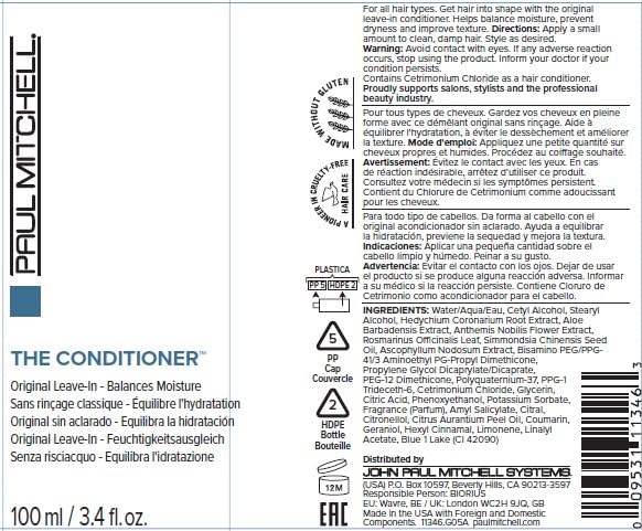 Foto 8 pulgar | Acondicionador Paul Mitchell The Conditioner Original 100 Ml - Venta Internacional.