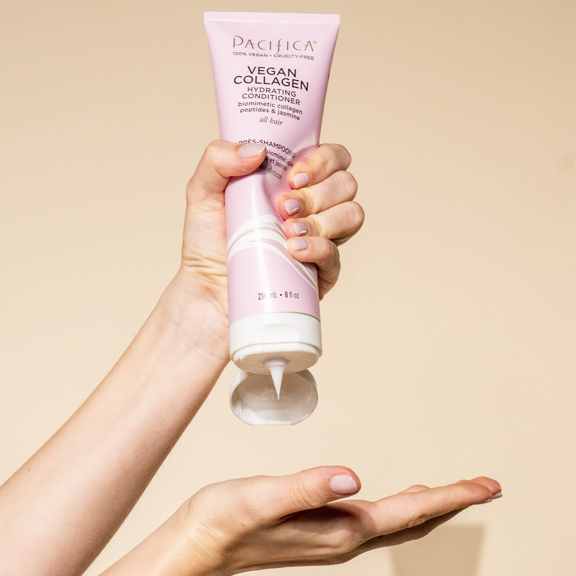 Foto 6 pulgar | Acondicionador Pacifica Beauty, Vegano, Colágeno Hidratante, 240 Ml - Venta Internacional.