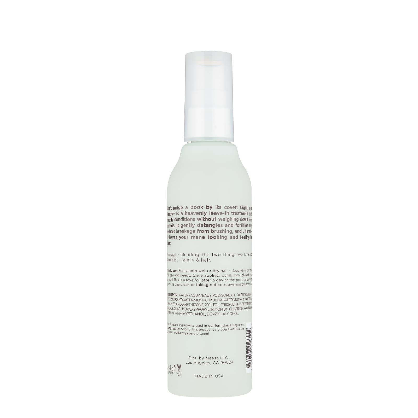 Foto 3 pulgar | Acondicionador En Aerosol Sin Enjuague Hairitage, Ligero Como Una Pluma - Venta Internacional.
