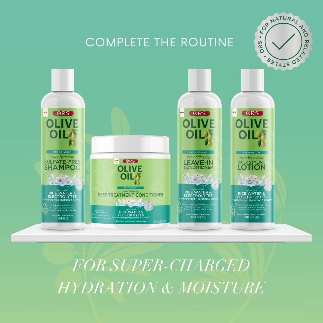 Foto 7 pulgar | Acondicionador Ors Leave-in Super Silkening Con Aceite De Oliva, 473 Ml - Venta Internacional.