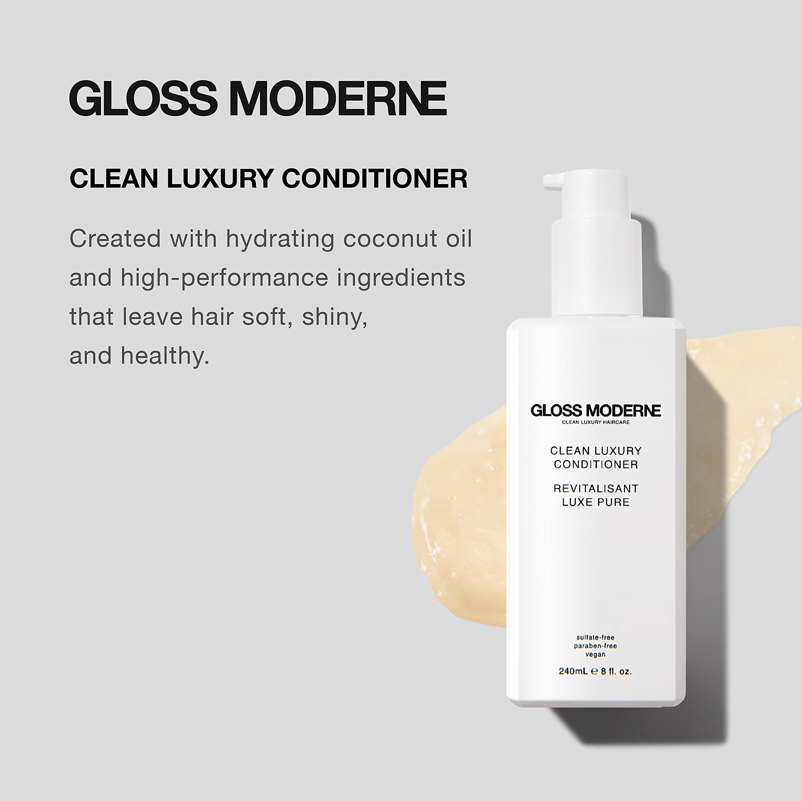 Foto 3 pulgar | Acondicionador Gloss Moderne Clean Luxury 240 Ml Para Cabello Seco Dañado - Venta Internacional.
