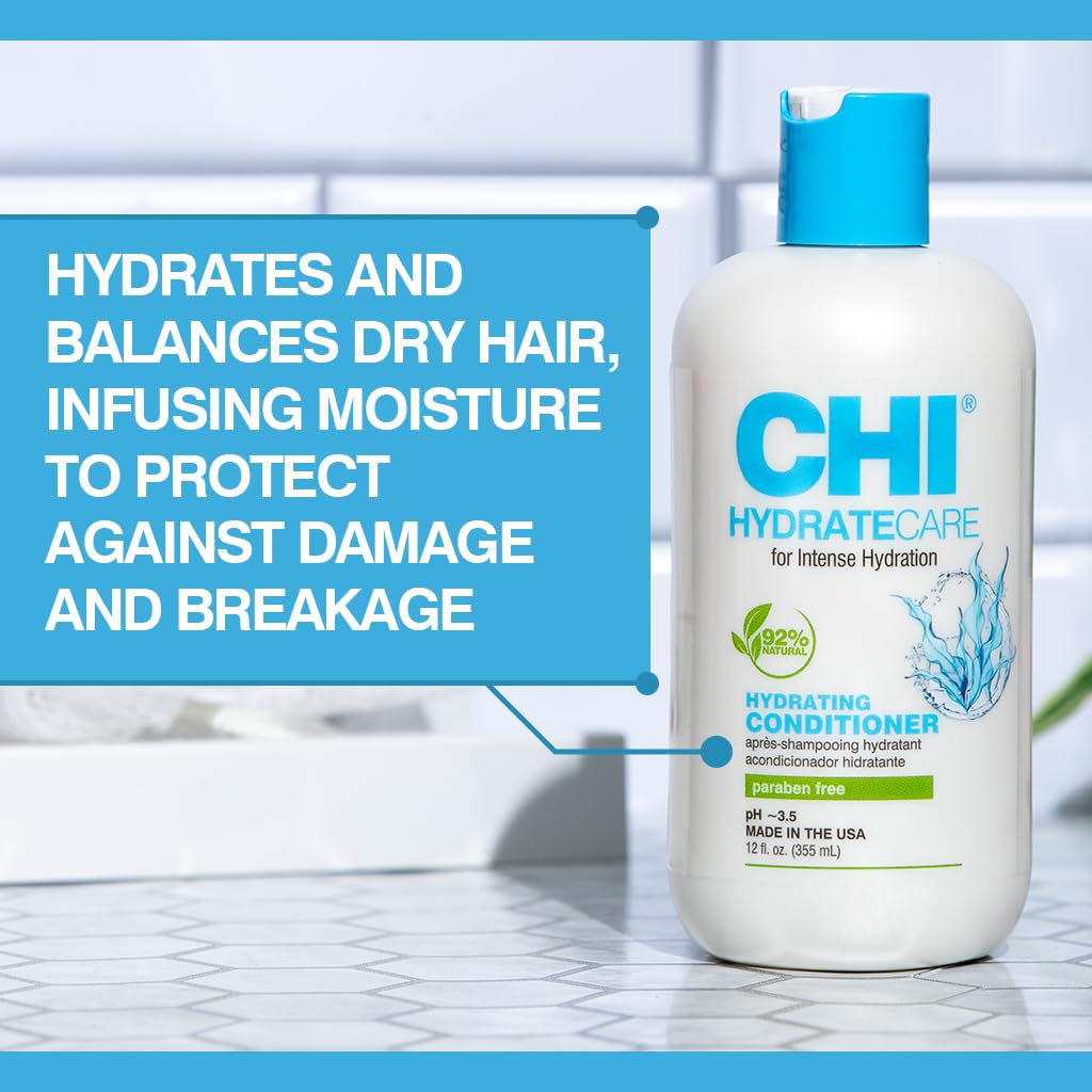 Foto 4 | Acondicionador Chi Hydratecare Hidratante, 355 Ml, Sin Sulfatos Y Parabenos - Venta Internacional.