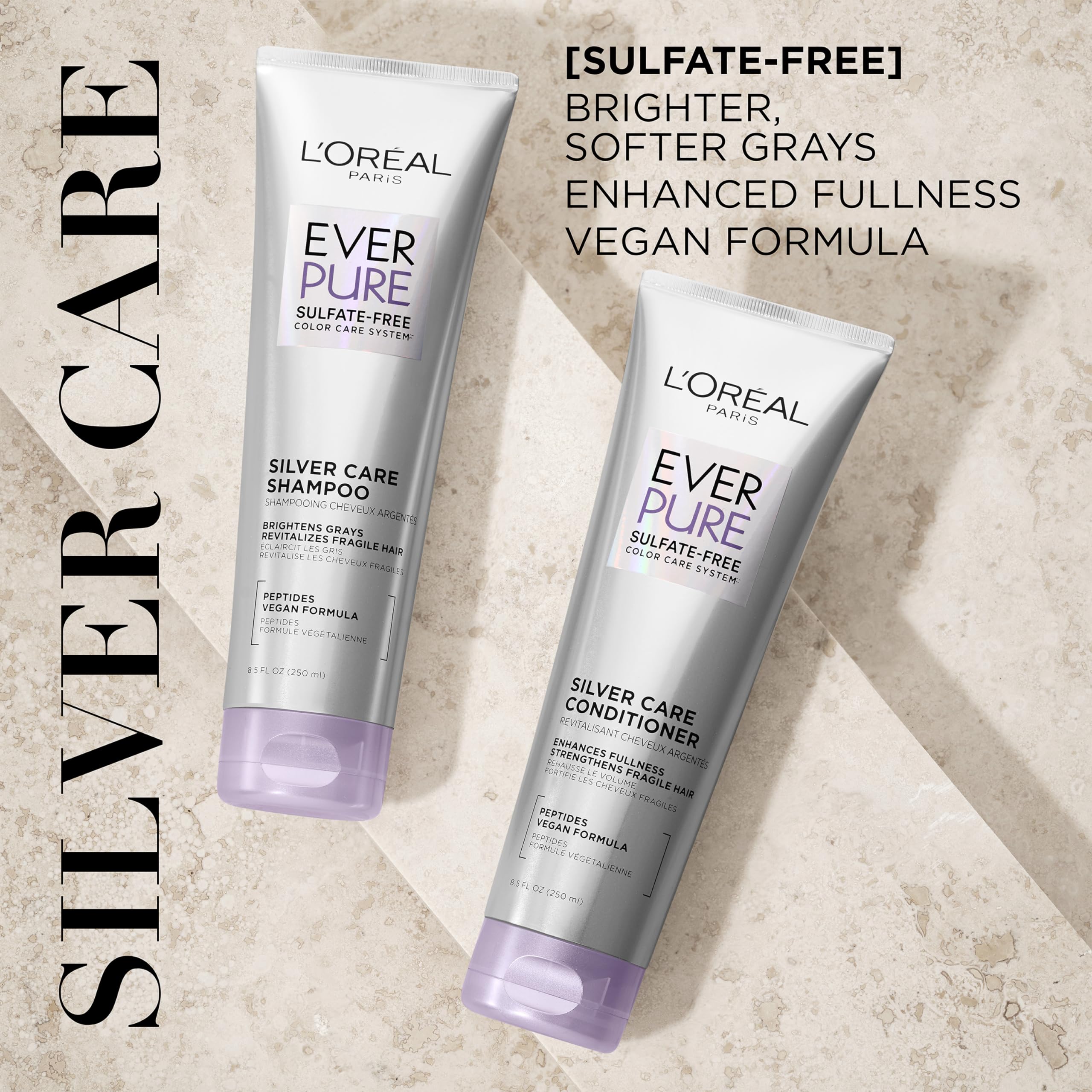 Foto 3 pulgar | Acondicionador L'oreal Paris Everpure Silver Care 250 Ml Vegano - Venta Internacional.