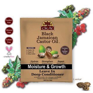 Foto 2 | Acondicionador Sin Enjuague, Aceite De Ricino Jamaicano Negro, 45 Ml - Venta Internacional.