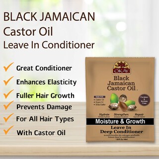Foto 3 | Acondicionador Sin Enjuague, Aceite De Ricino Jamaicano Negro, 45 Ml - Venta Internacional.