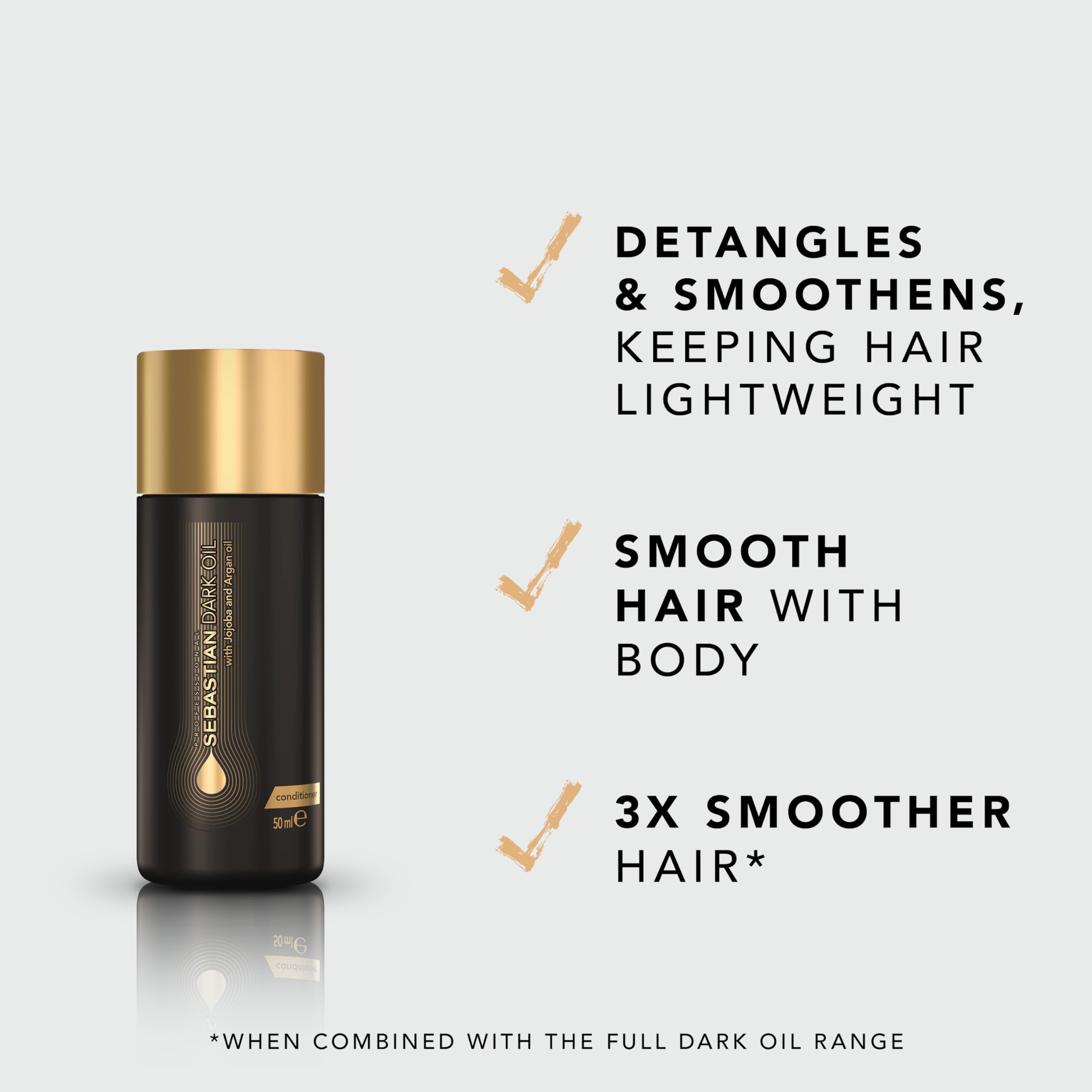 Foto 4 pulgar | Acondicionador Sebastian Professional Dark Oil, 50 Ml, Tamaño De Viaje - Venta Internacional.