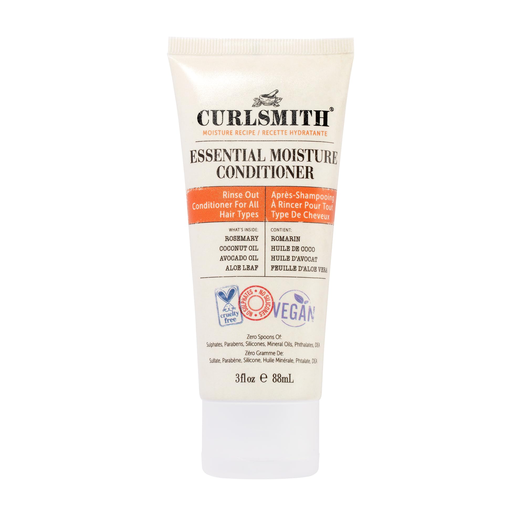 Foto 2 pulgar | Acondicionador Curlsmith Essential Moisture Frizz Control 90 Ml - Venta Internacional.